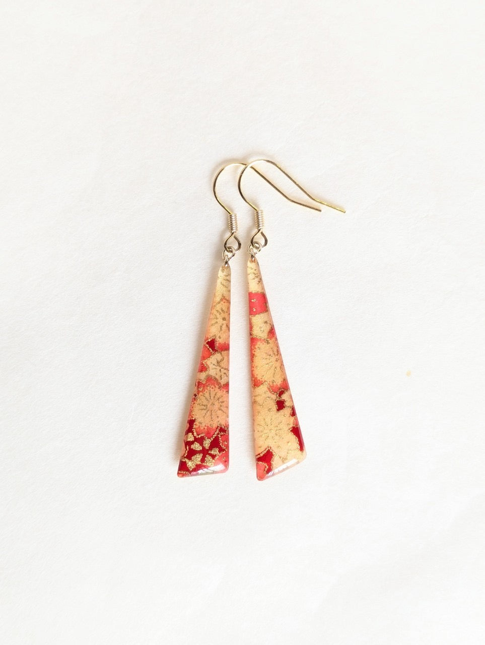 京友禅　ピアス（イヤリング）