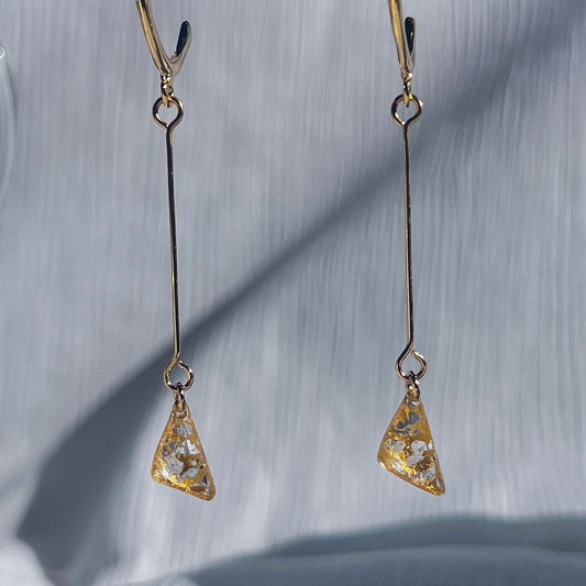 【イヤーカフ】　ゴールド　金継ぎ　斑