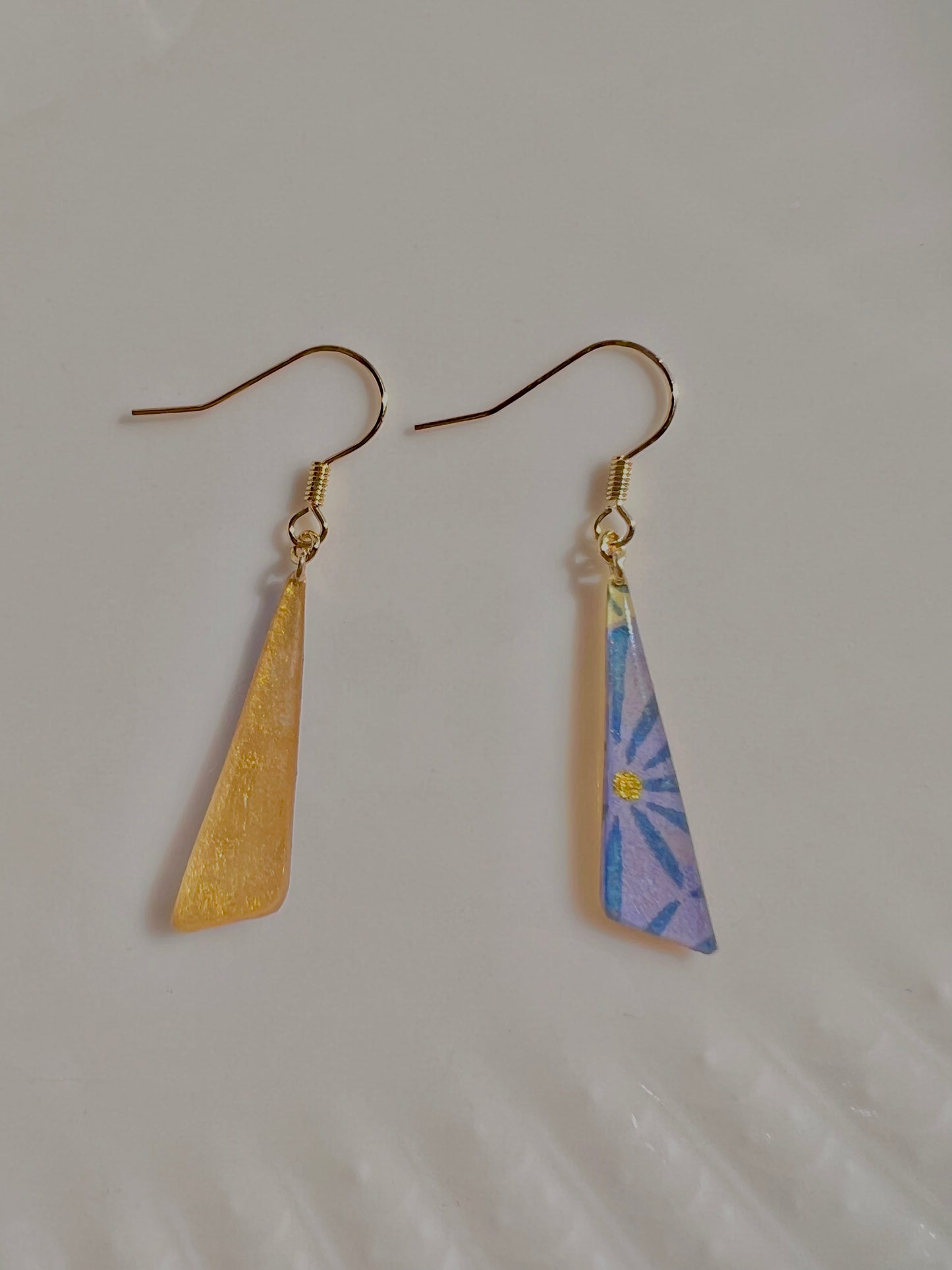 【京友禅ピアス/イヤリング】フープピアス　イヤリング/チタン対応